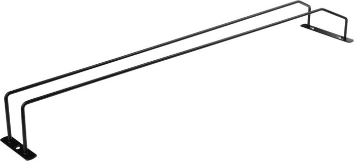  Olympia Support de verres &agrave; pied noir 610&nbsp;mm 