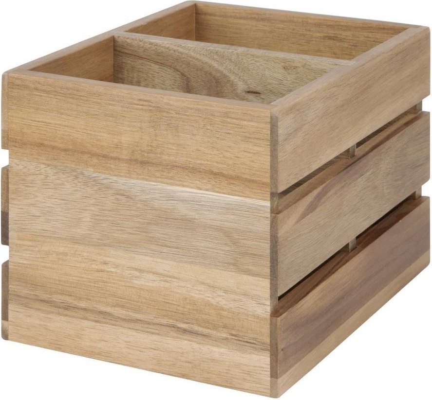 Olympia Organisateur de table en bois d'acacia 210x160x150mm 