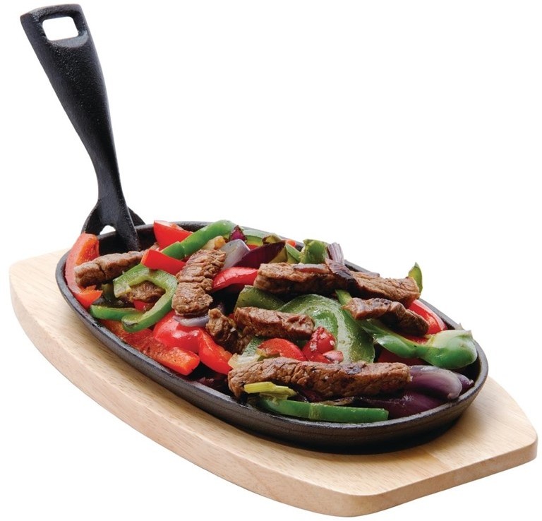  Olympia Plat en fonte ovale 240x140mm 