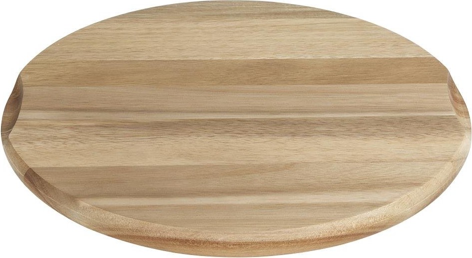  Olympia Planche ronde en bois d'acacia pour cloche de 280 mm 