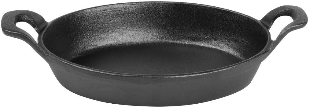  Olympia Plat &agrave; oreilles ovale en fonte 220 x 150 mm 