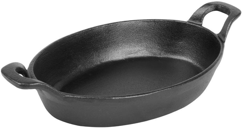  Olympia Plat &agrave; oreilles ovale en fonte 220 x 150 mm 