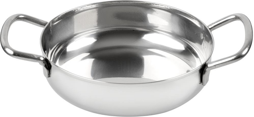  Olympia Plat en inox double poign&eacute;e Table Presentation 125 mm 