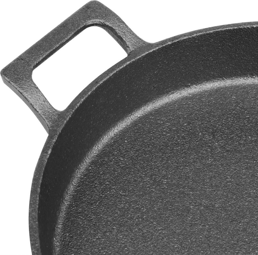  Olympia Plat &agrave; oreilles rond en fonte 200 mm 