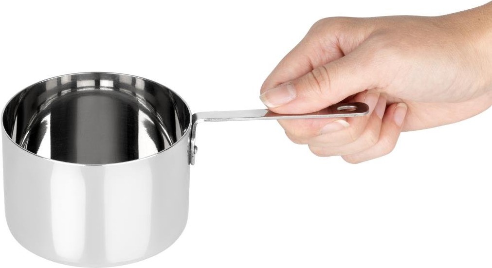  Olympia Mini casserole en inox Table Presentation 90x60mm 