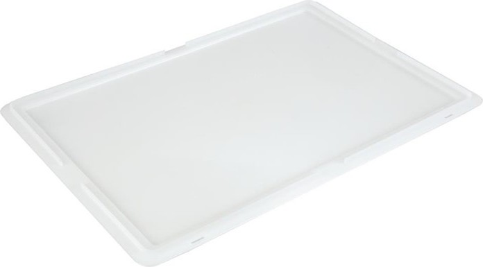  Cambro Couvercle pour bo&icirc;te &agrave; p&acirc;te &agrave; pizza en poly&eacute;thyl&egrave;ne 60x40x2cm 