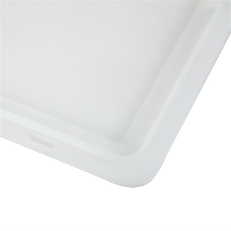  Cambro Couvercle pour bo&icirc;te &agrave; p&acirc;te &agrave; pizza en poly&eacute;thyl&egrave;ne 60x40x2cm 
