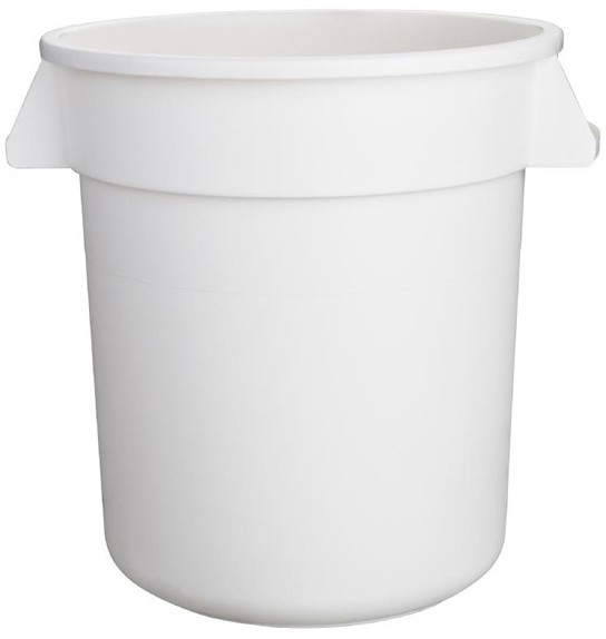  Vogue Conteneur rond blanc 38L 