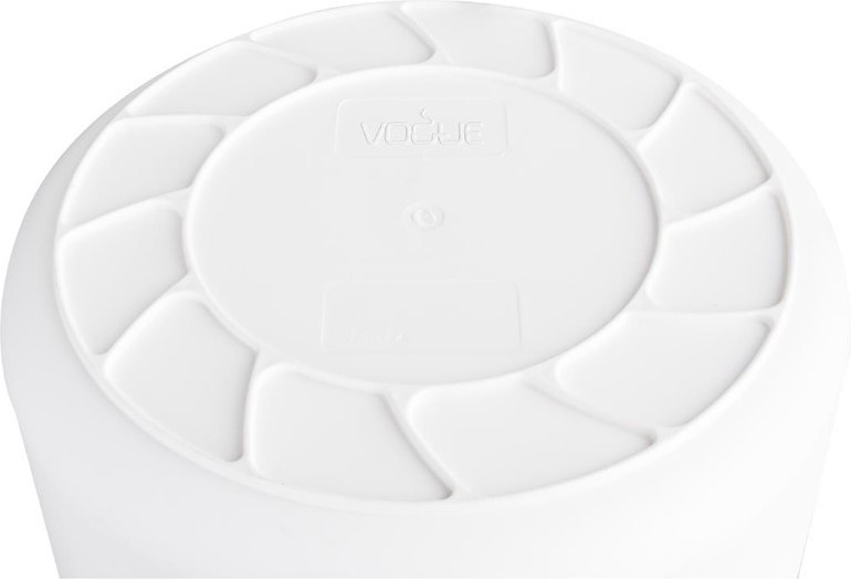  Vogue Conteneur rond blanc 38L 