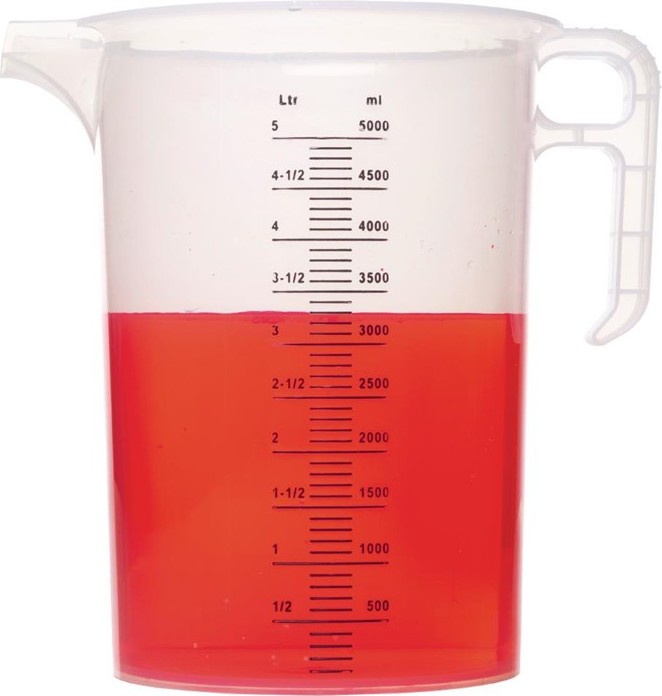  Gastronoble Pichet mesureur en polypropyl&egrave;ne 5L 