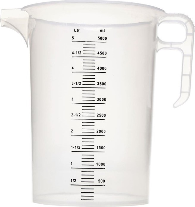  Gastronoble Pichet mesureur en polypropyl&egrave;ne 5L 