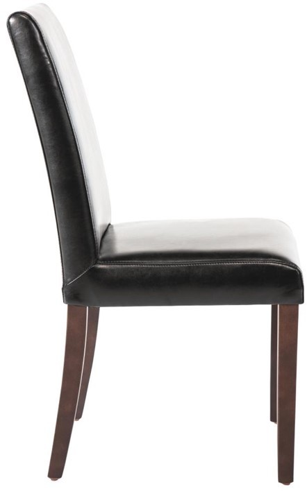  Bolero Chaises en simili cuir noires 