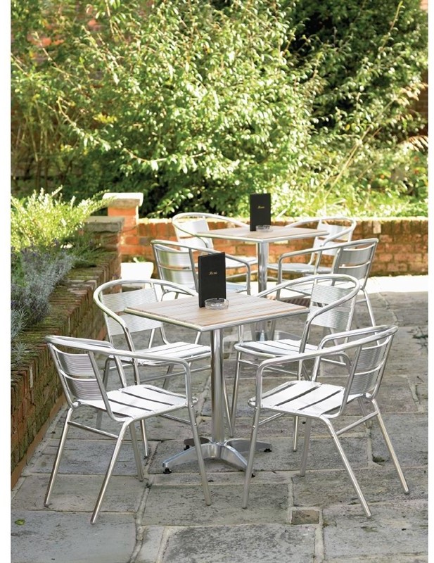  Bolero Fauteuils empilables en aluminium Bolero 