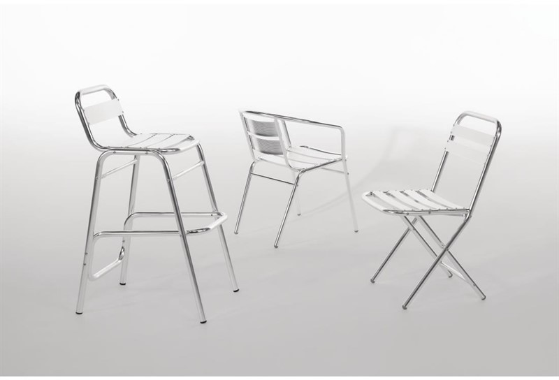  Bolero Fauteuils empilables en aluminium Bolero 