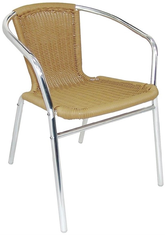  Bolero Fauteuils en rotin et aluminium empilables Bolero 