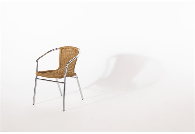  Bolero Fauteuils en rotin et aluminium empilables Bolero 