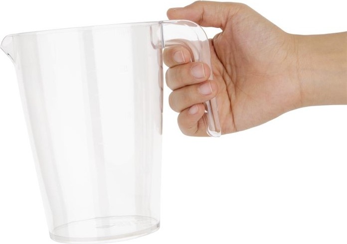  Olympia Pichet empilable en polycarbonate Kristallon 1L 