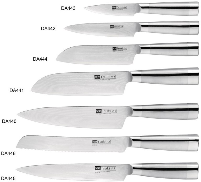  Tsuki Couteau chef japonais Series 8 20cm 