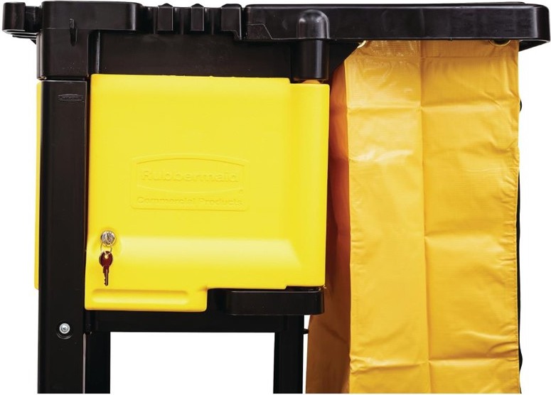  Rubbermaid Compartiment verrouillable pour chariot L658 