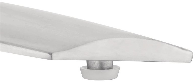 Bolero Table bistro carr&eacute;e plateau basculant fr&ecirc;ne 600mm 