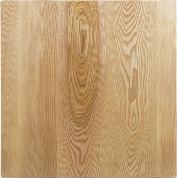  Bolero Table de bar noire avec plateau en bois Bistro 