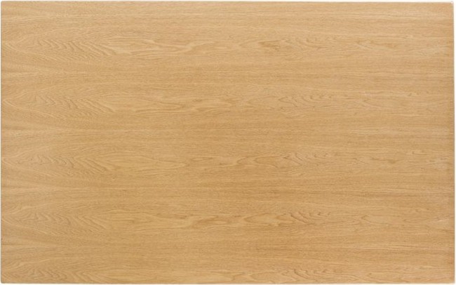  Bolero Plateau de table rectangulaire pr&eacute;-perc&eacute; coloris fr&ecirc;ne naturel 700 x 1100mm 