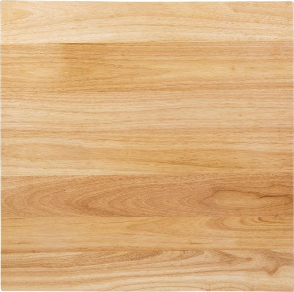  Bolero Plateau de table carr&eacute; pr&eacute;-perc&eacute; coloris bois naturel 700mm 