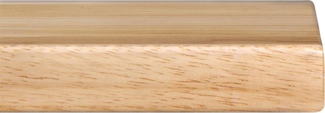  Bolero Plateau de table carré pré-percé coloris bois naturel 700mm 