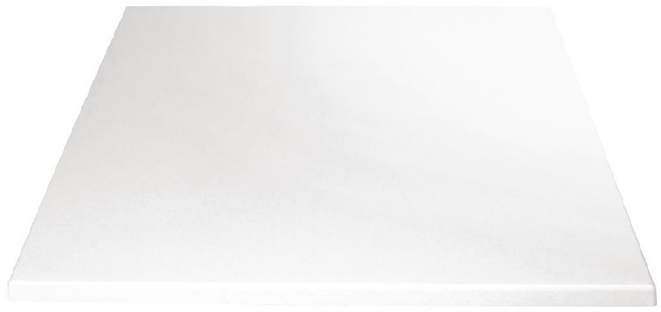  Bolero Plateau de table carr&eacute; blanc 700mm 