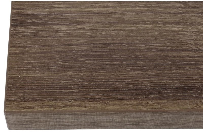  Bolero Plateau de table carré 700mm effet bois chêne rustique 