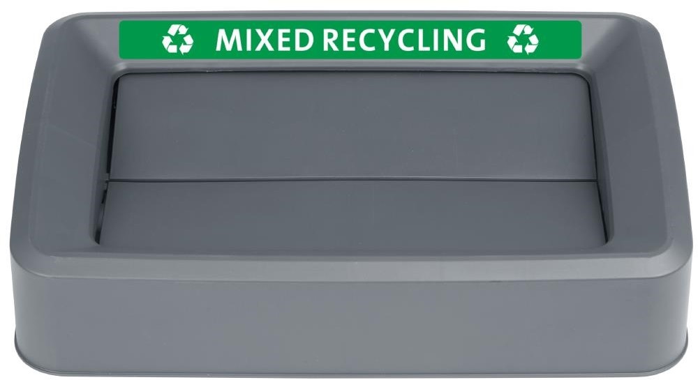  Jantex Couvercle gris pour poubelles Slim 60/80L 
