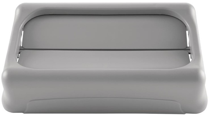  Rubbermaid Couvercle gris pour d&eacute;chets divers Rubbermaid 