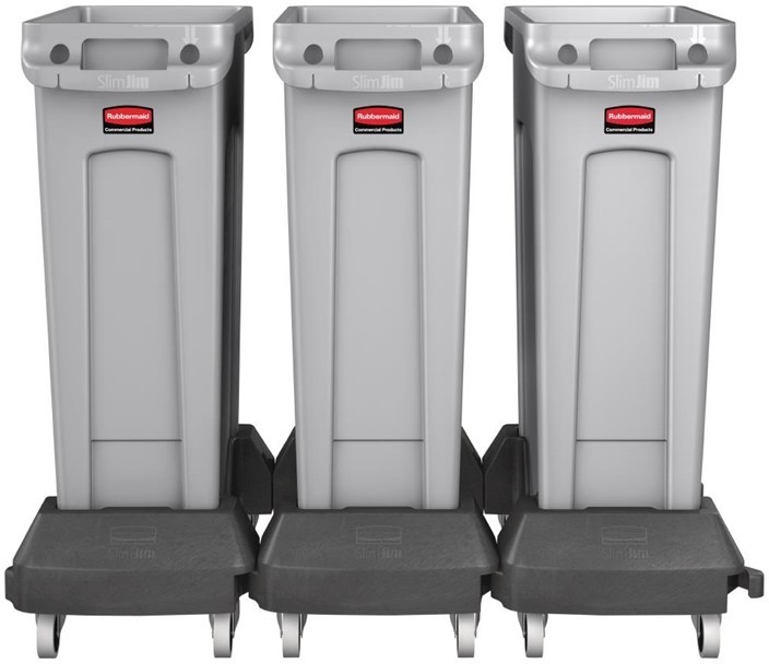  Rubbermaid Chariot encliquetable Slim Jim 