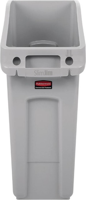  Rubbermaid Conteneur sous-comptoir Slim Jim gris 49L 