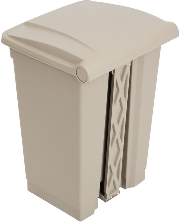  Jantex Poubelle &agrave; p&eacute;dale 45L 