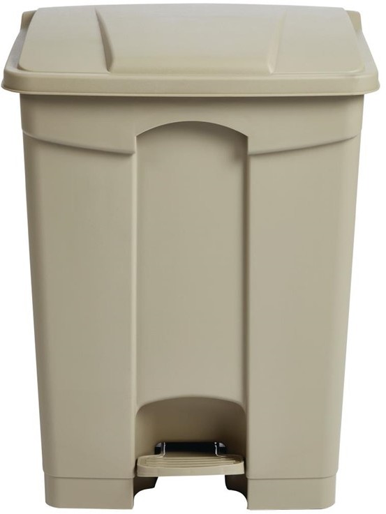  Jantex Poubelle &agrave; p&eacute;dale 65L 