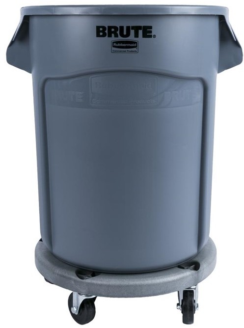  Rubbermaid Collecteur Brute gris 75,7L 