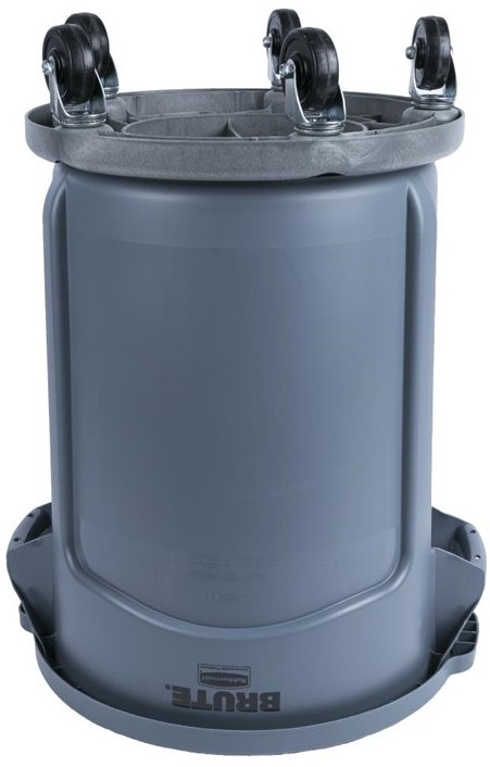  Rubbermaid Collecteur Brute gris 75,7L 