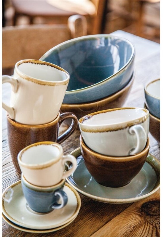  Olympia Tasse &agrave; espresso couleur oc&eacute;an Kiln 85ml 