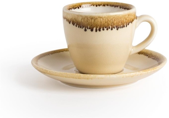  Olympia Tasse &agrave; espresso couleur sable Kiln 85ml 