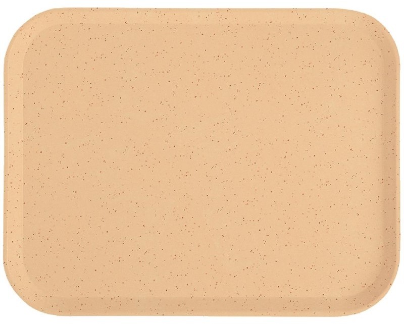  Cambro Plateau en polyester Versalite moka mouchet&eacute; 43 cm 