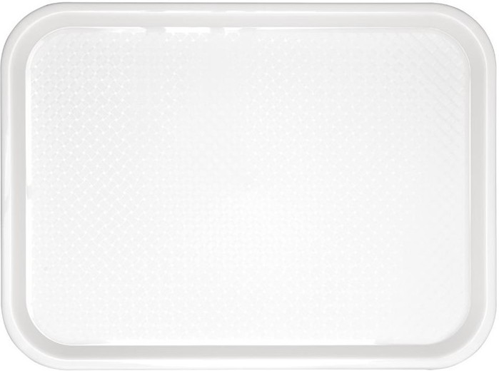  Kristallon Plateau fast food en plastique blanc 345 x 265mm 