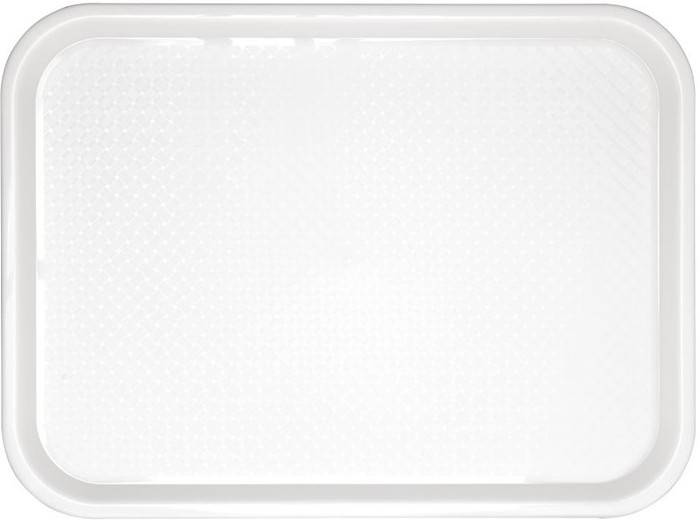  Kristallon Plateau fast food en plastique blanc 345 x 265mm 