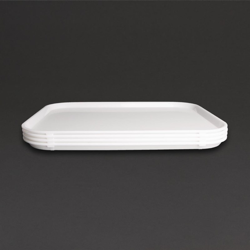  Kristallon Plateau self-service blanc 450 x 350mm 