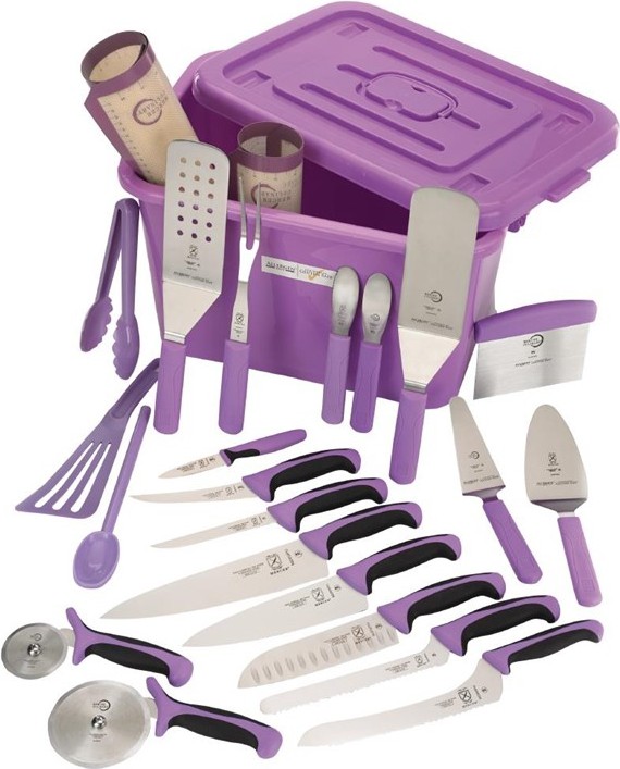  Mercer Culinary Kit anti allerg&egrave;nes violet Mercer Culinary 