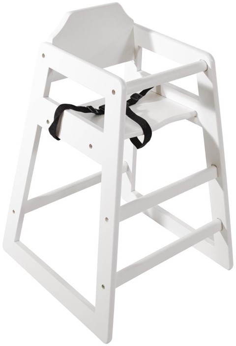  Bolero Chaise haute en bois blanche Bolero 