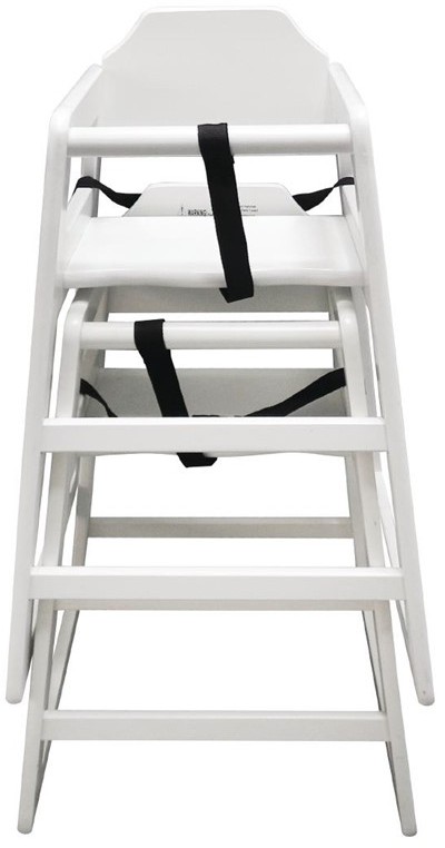  Bolero Chaise haute en bois blanche Bolero 