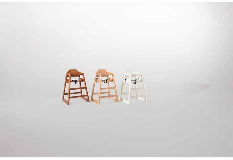  Bolero Chaise haute en bois blanche Bolero 