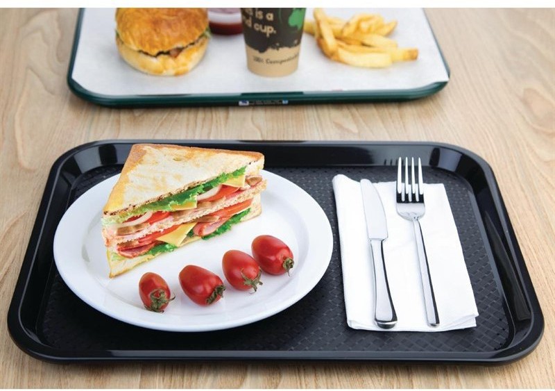  Kristallon Plateau self-service 305 x 415mm noir 