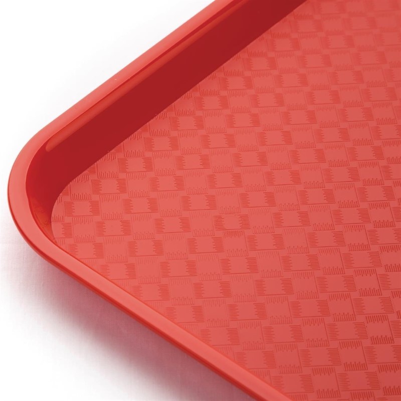  Kristallon Plateau self-service 305 x 415mm rouge 